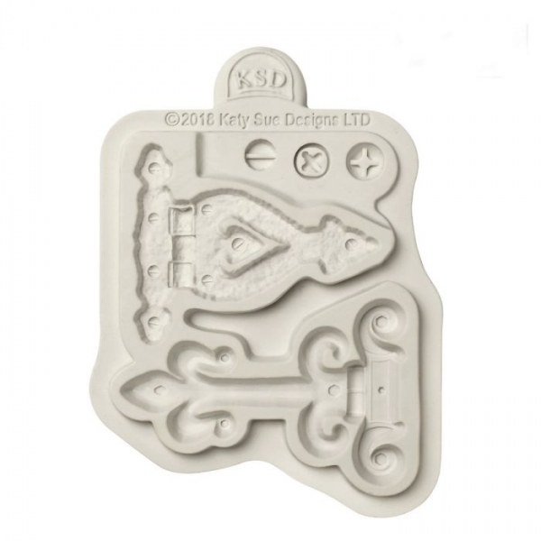 Silicone Mould - Hinges and Screws